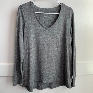 AE Gray Heather Soft & Sexy Plush Long Sleeve
